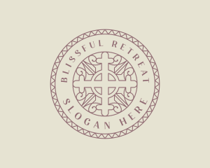 Holy Cross Church logo design