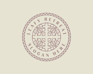 Holy Cross Church logo design