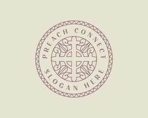 Holy Cross Church logo design