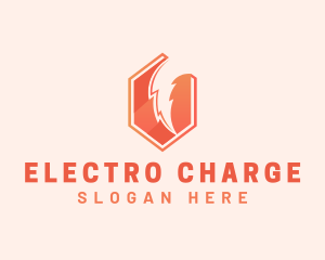 Lightning Electric Energy logo design