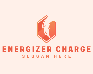 Lightning Electric Energy logo design