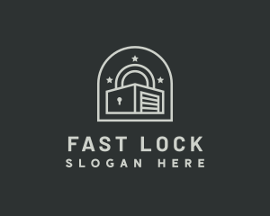 Star Storage Lock logo design