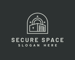 Star Storage Lock logo design