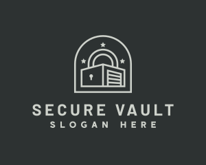 Star Storage Lock logo design