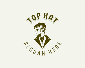 Hat  Male Fashion Model logo design