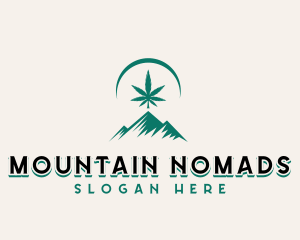 Mountain Weed Cannabis logo design