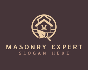 Masonry Brick Construction logo design