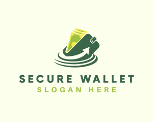 Cash Money Wallet logo design