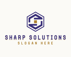 Professional Enterprise Letter S logo design