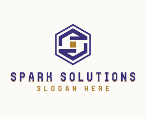 Professional Enterprise Letter S logo design