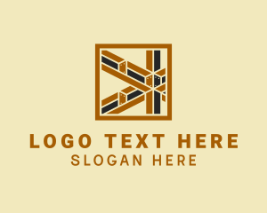 Site - Steel Beam Construction logo design