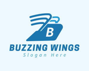 Wing Box Logistics logo design