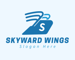 Wing Box Logistics logo design