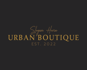 Elegant Gold Business logo