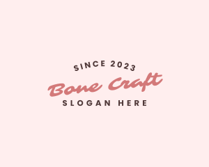 Craft Business Wordmark logo design