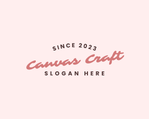 Craft Business Wordmark logo design