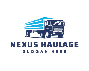 Vehicle Truck Moving Company logo design