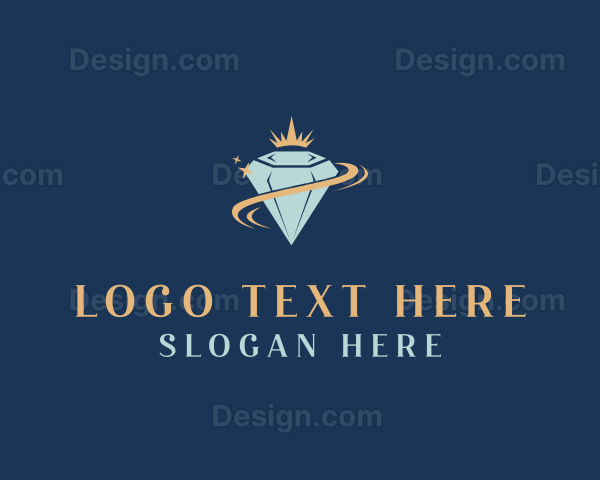 Diamond Jewelry Shop Logo