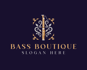 Bassoon Musical Instrument logo