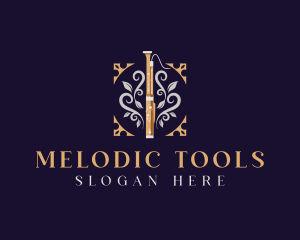 Bassoon Musical Instrument logo