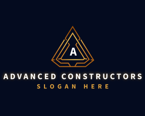 Pyramid Triangle Firm logo design