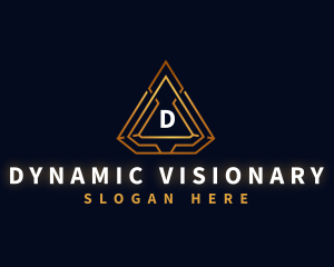 Pyramid Triangle Firm logo design