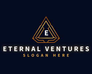 Pyramid Triangle Firm logo design