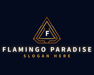 Pyramid Triangle Firm logo design