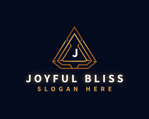 Pyramid Triangle Firm logo design