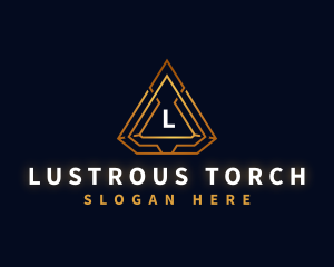 Pyramid Triangle Firm logo design