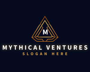 Pyramid Triangle Firm logo design