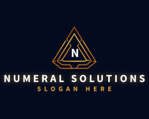 Pyramid Triangle Firm logo design