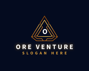 Pyramid Triangle Firm logo design