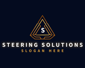 Pyramid Triangle Firm logo design