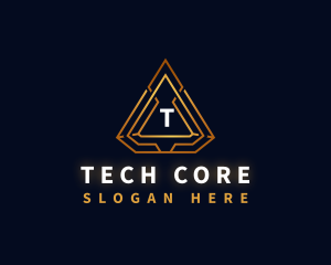 Pyramid Triangle Firm logo design