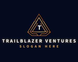 Pyramid Triangle Firm logo design