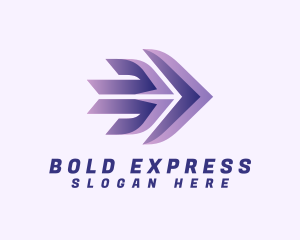 Forwarding Arrow Express  logo design