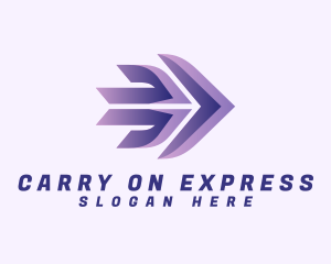 Forwarding Arrow Express  logo design