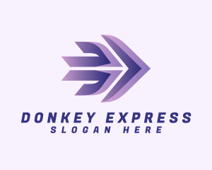 Forwarding Arrow Express  logo design