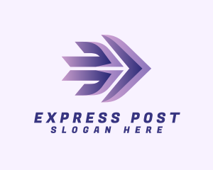 Forwarding Arrow Express  logo design