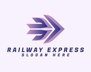 Forwarding Arrow Express  logo design