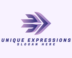 Forwarding Arrow Express  logo design