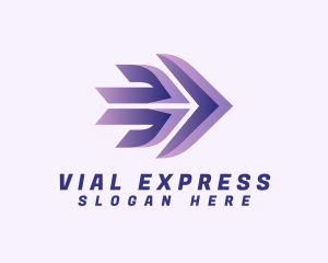 Forwarding Arrow Express  logo design