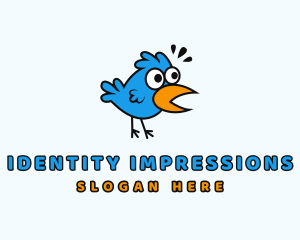 Bird Cartoon Character logo