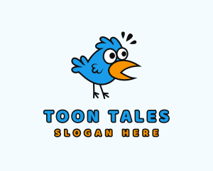 Bird Cartoon Character logo