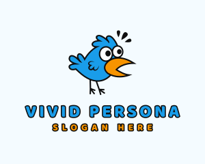 Bird Cartoon Character logo