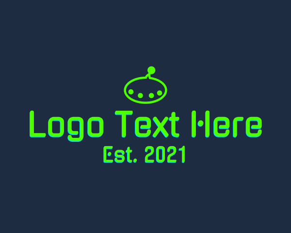 Alien logo example 1