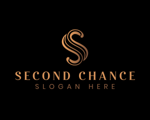 Elegant Luxury Letter S logo design