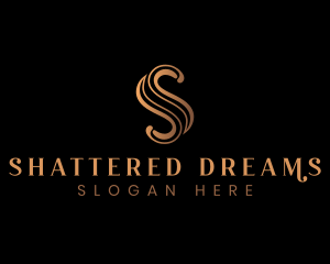 Elegant Luxury Letter S logo design