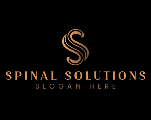 Elegant Luxury Letter S logo design